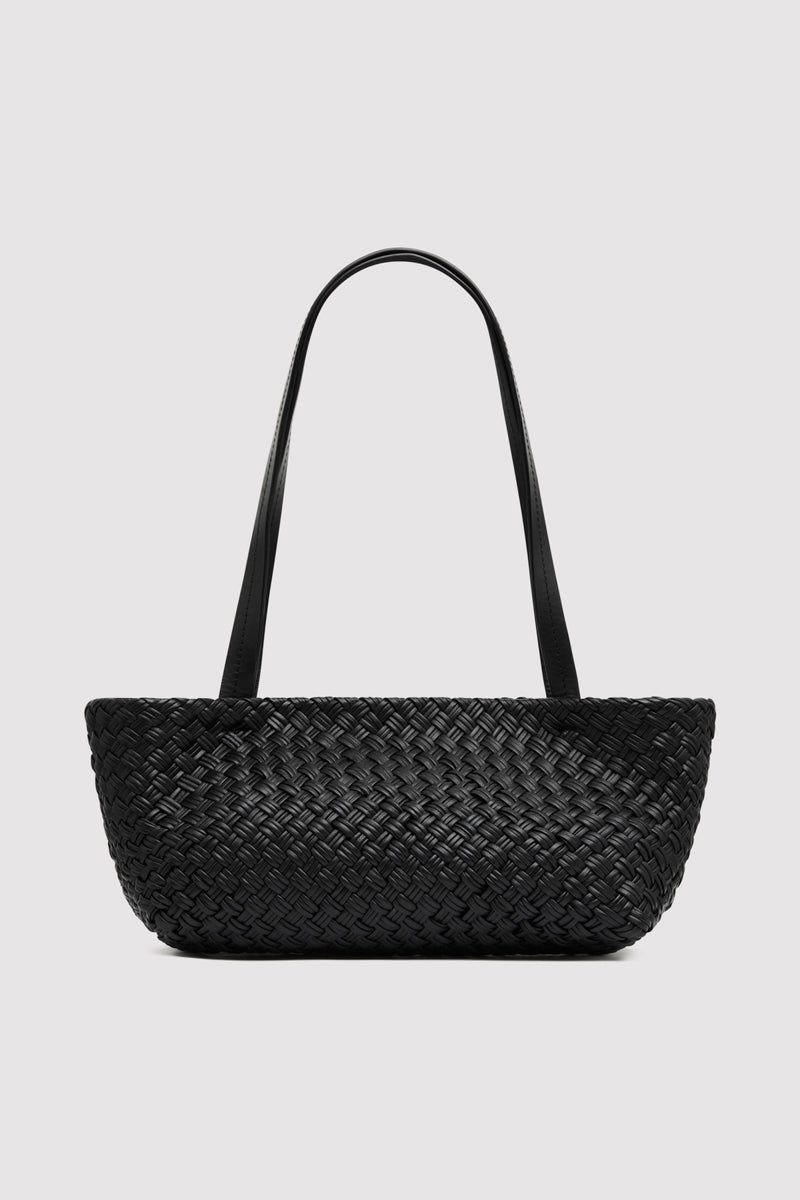 Petit Woven Trapeze Bag