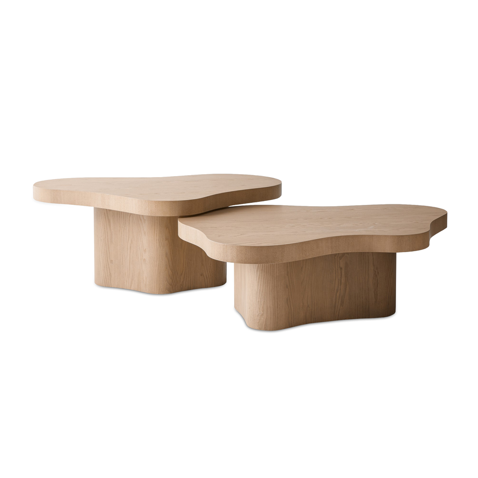 Marin Organic Curved Nesting Coffee Tables