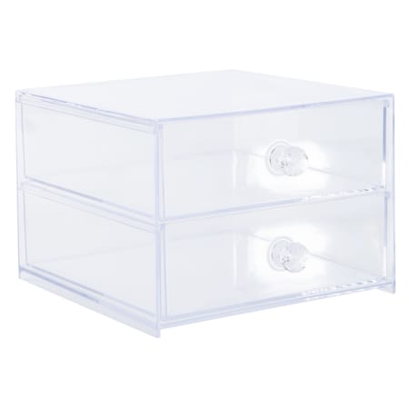 Clear Acrylic Cosmetic Storage Drawers