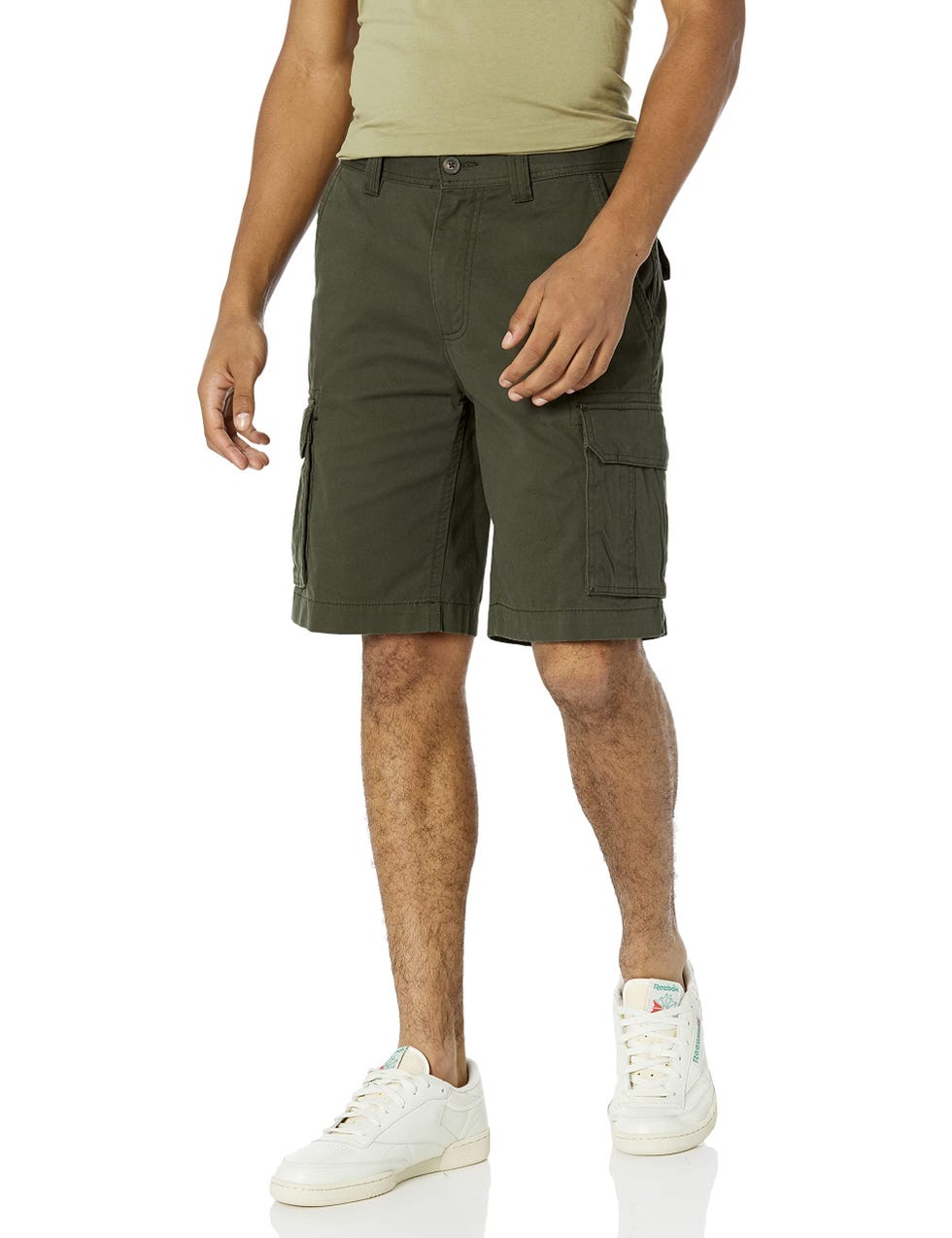 10" Classic-Fit Cargo Short in Olive