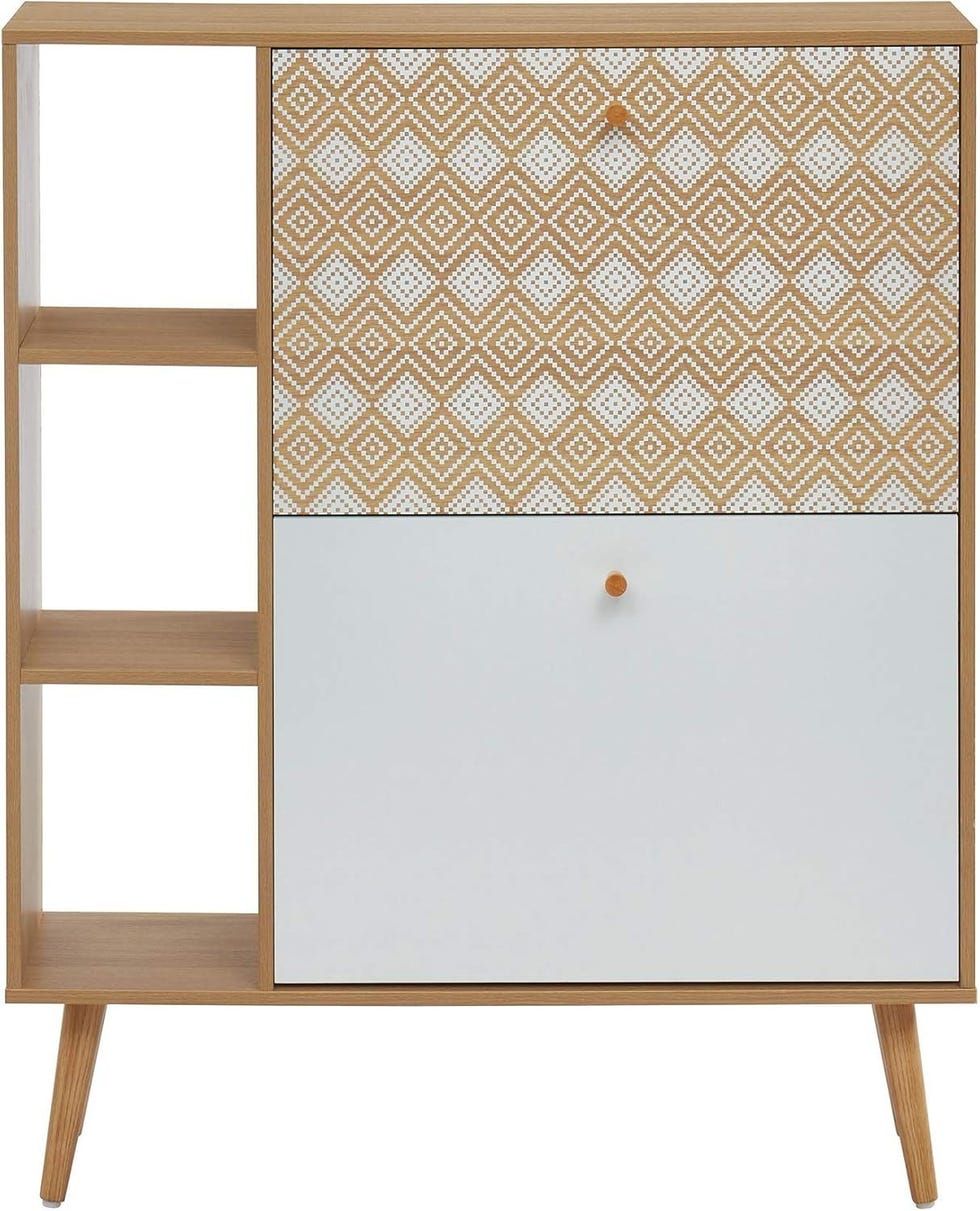 Zapatero Blanco y Roble