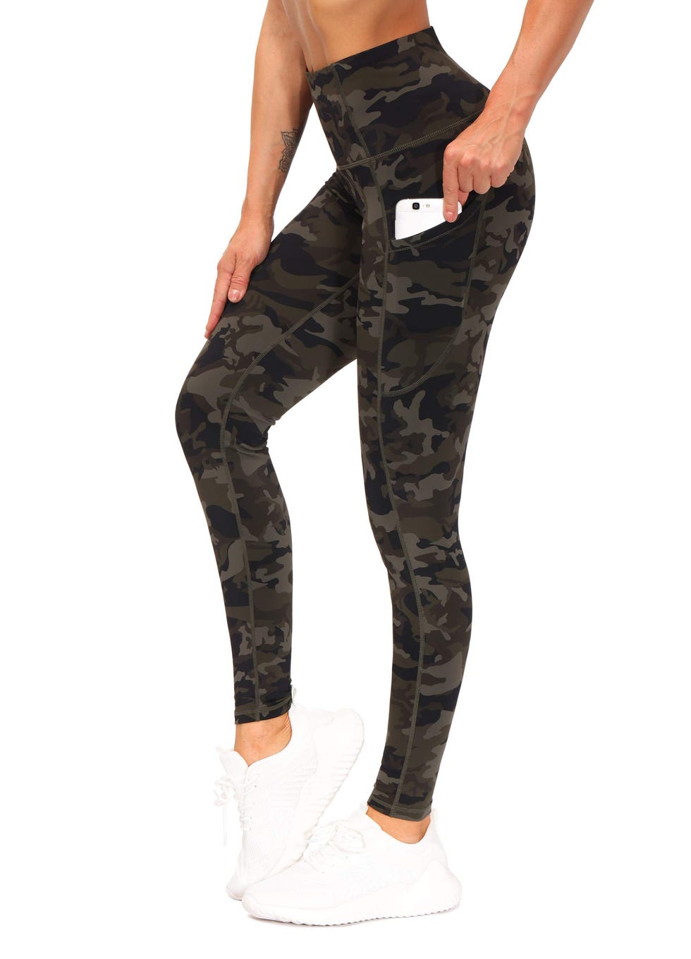 Thick High Waist Yoga Pants with Pockets