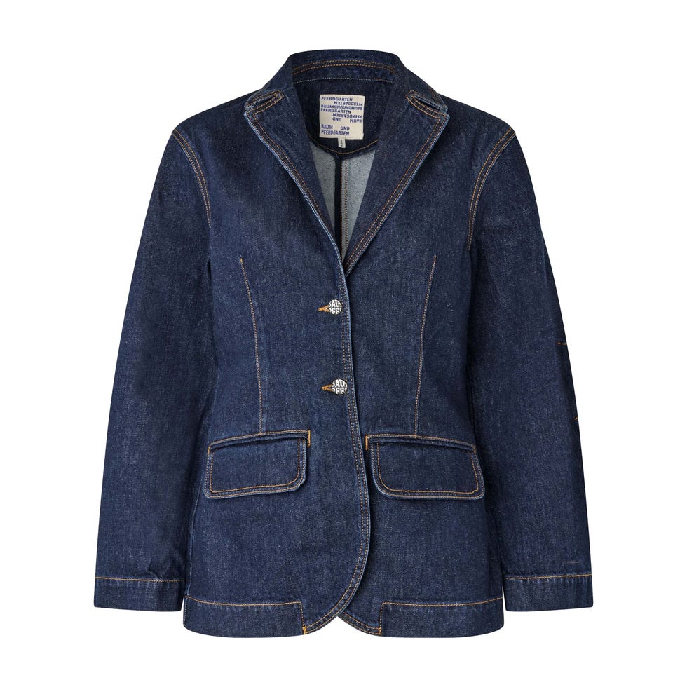 Birla denim blazer