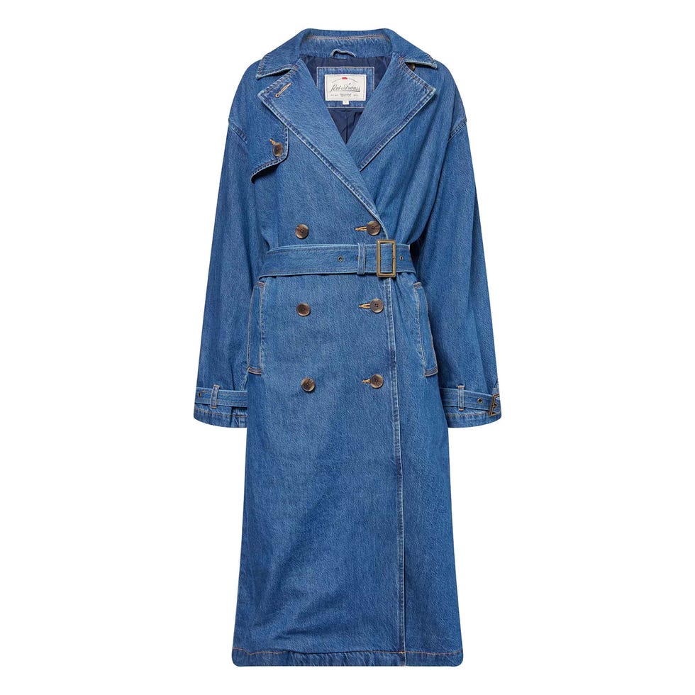 Spade trench coat