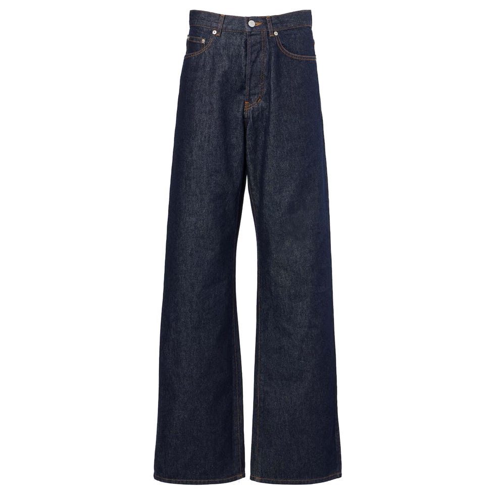 high-rise jeans