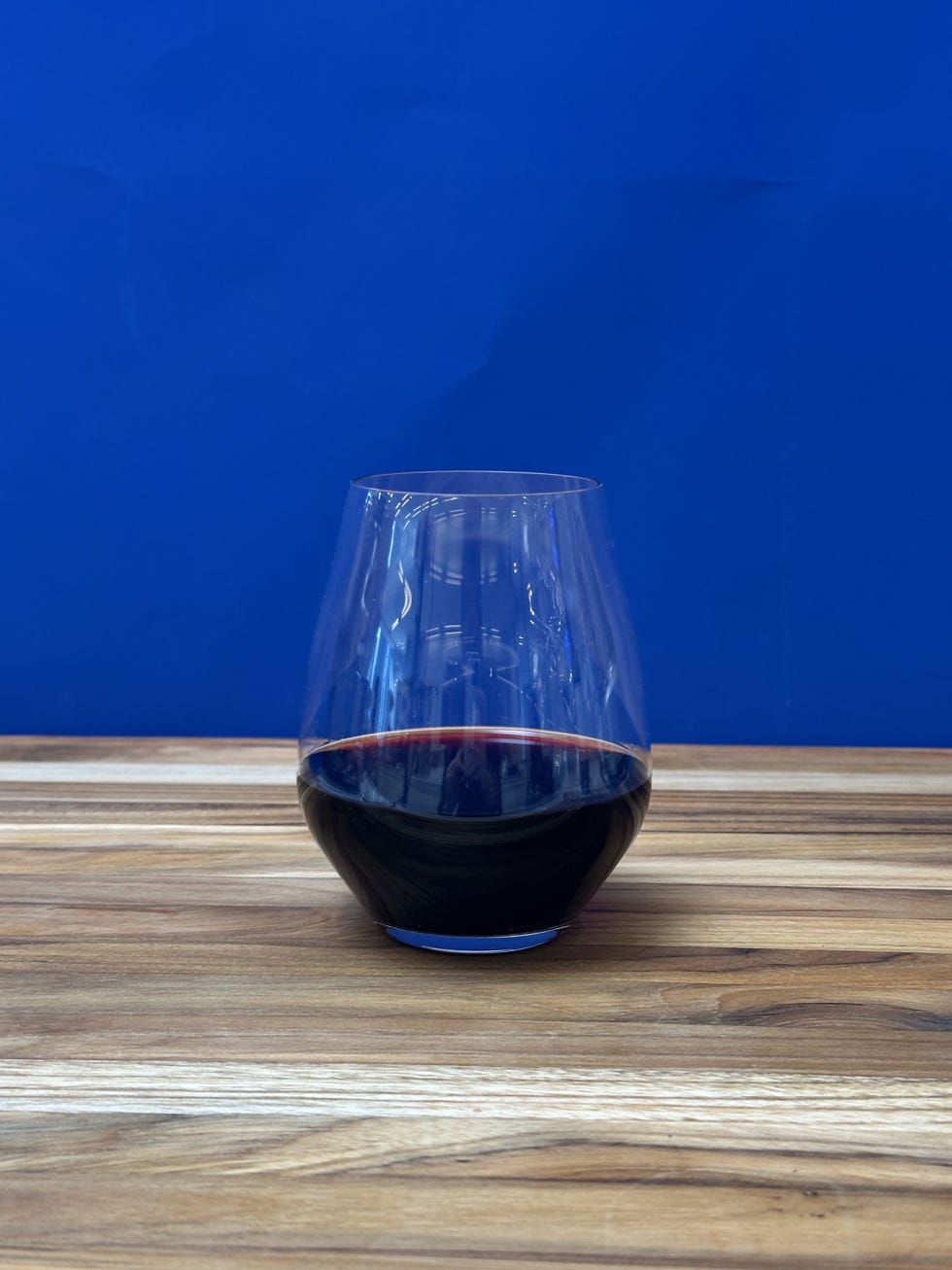 Stemless Crystal Wine Glasses