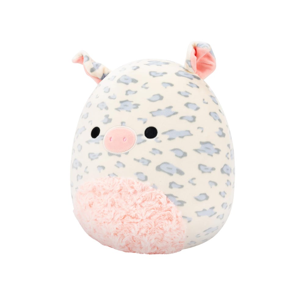 12-Inch Rosie The White Spotted Pig