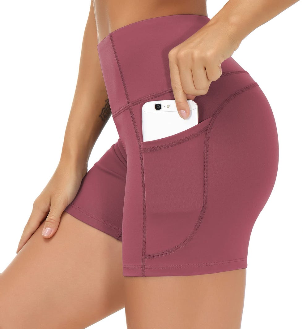 High-Waist Yoga Shorts