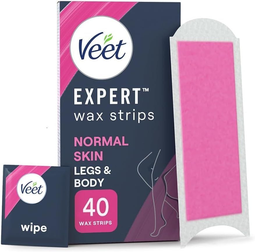 Expert Wax Strips Legs & Body Hair Removal