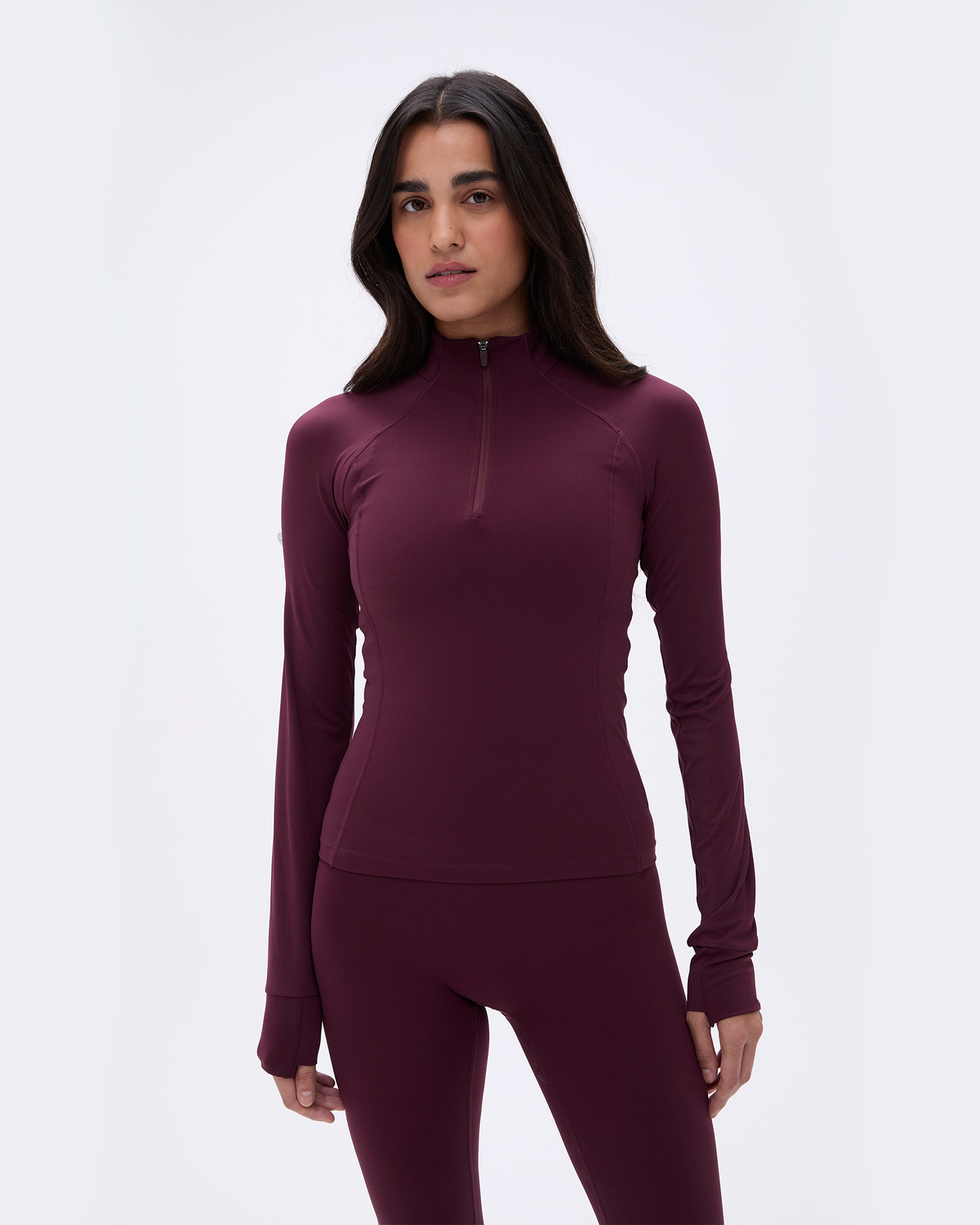 Ultimate Long Sleeve Quarter Zip Top
