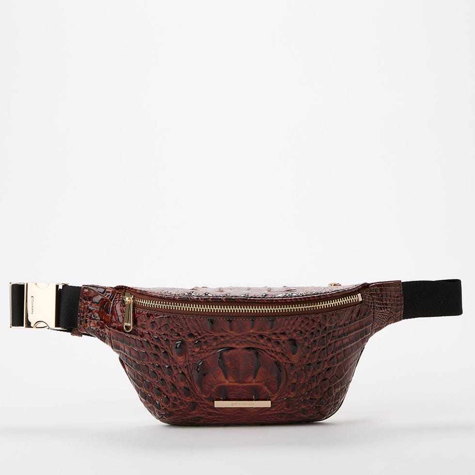 Hollis Leather Belt Bag in Pecan Melbourne