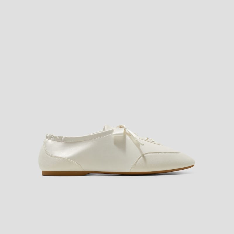 Lace-Up Derby Flats Christina