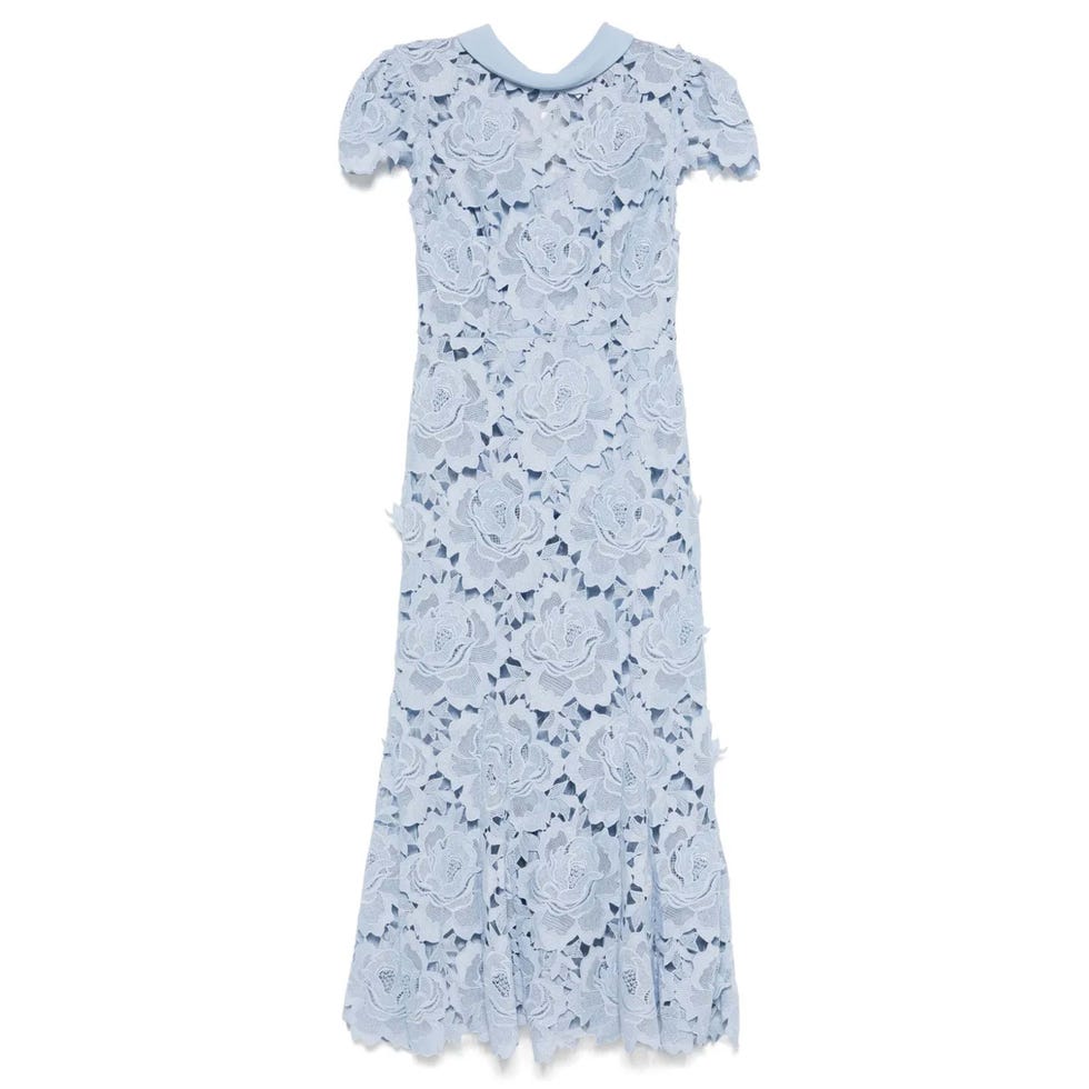 collared lace dress