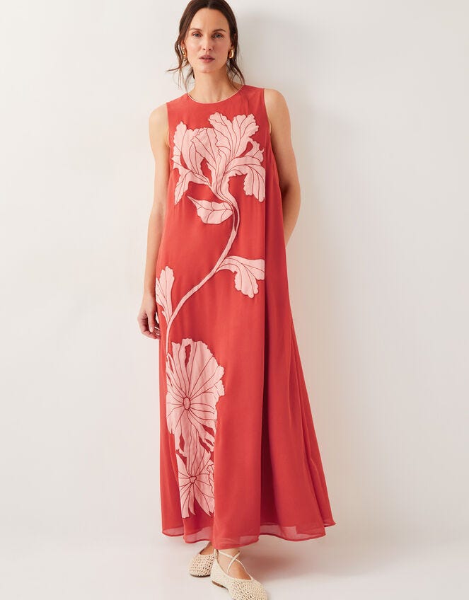 Kathleen Embroidered Maxi Dress