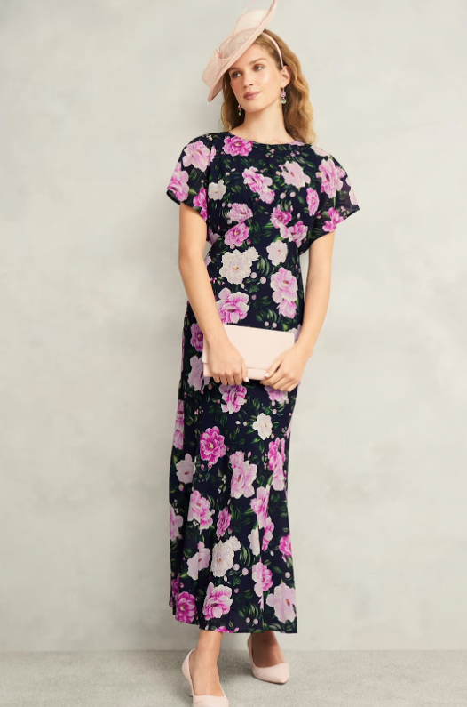 Lalena Sequin Floral Dress