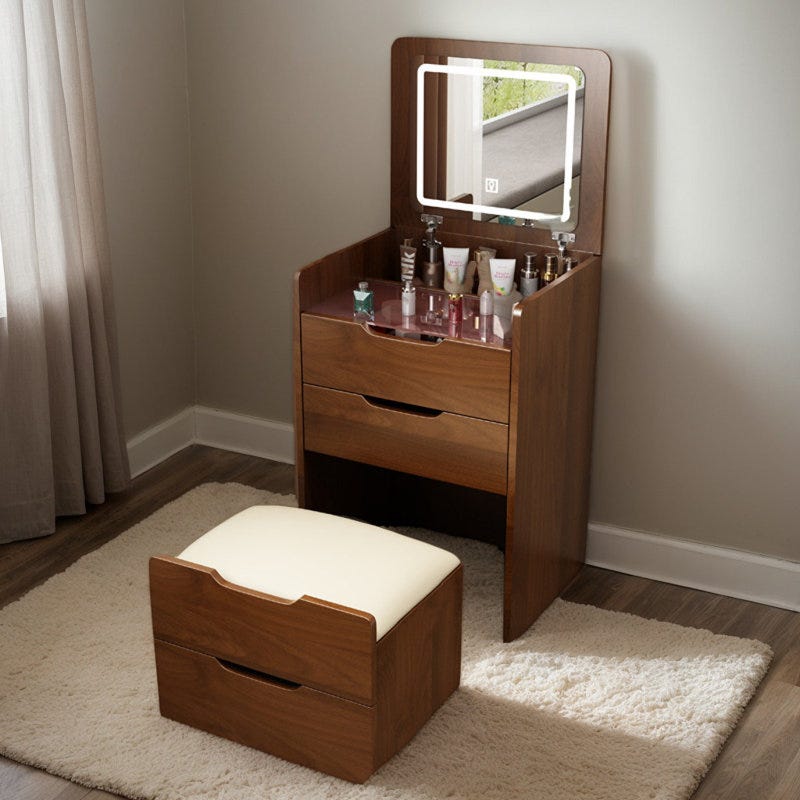 Compact Makeup Vanity 