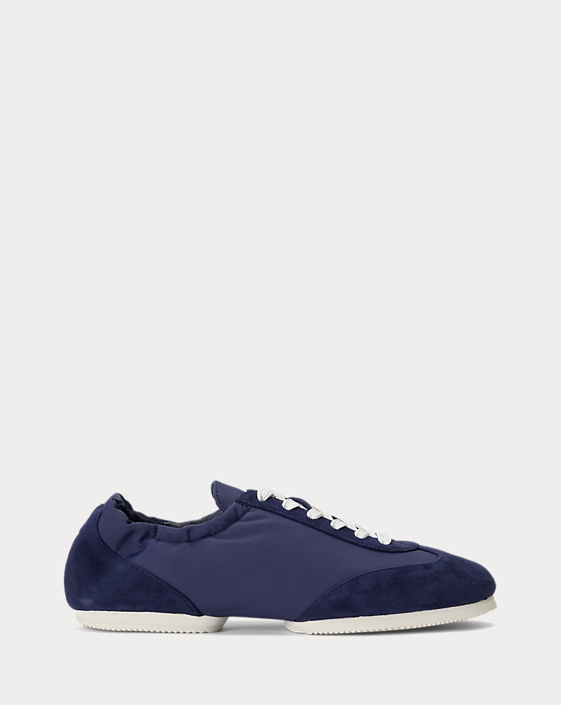 The Suede Pony Ballerina Trainer