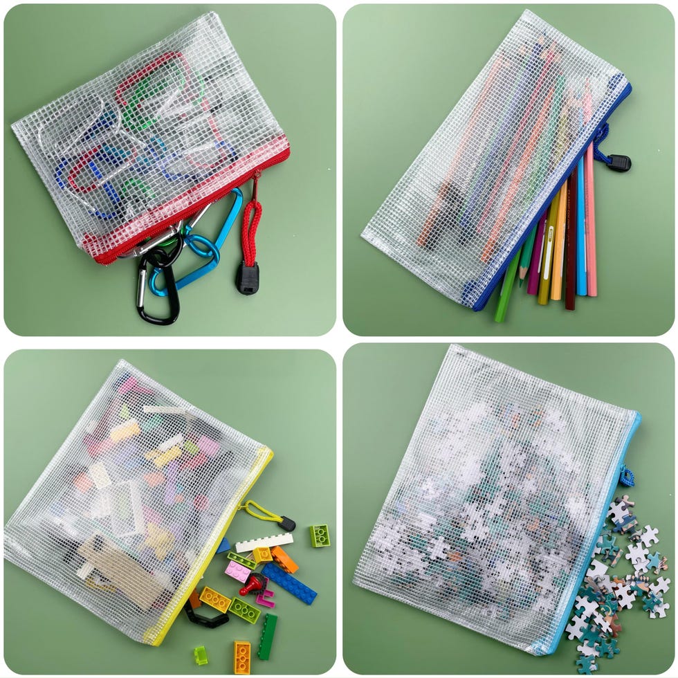 Mesh Zipper Pouches