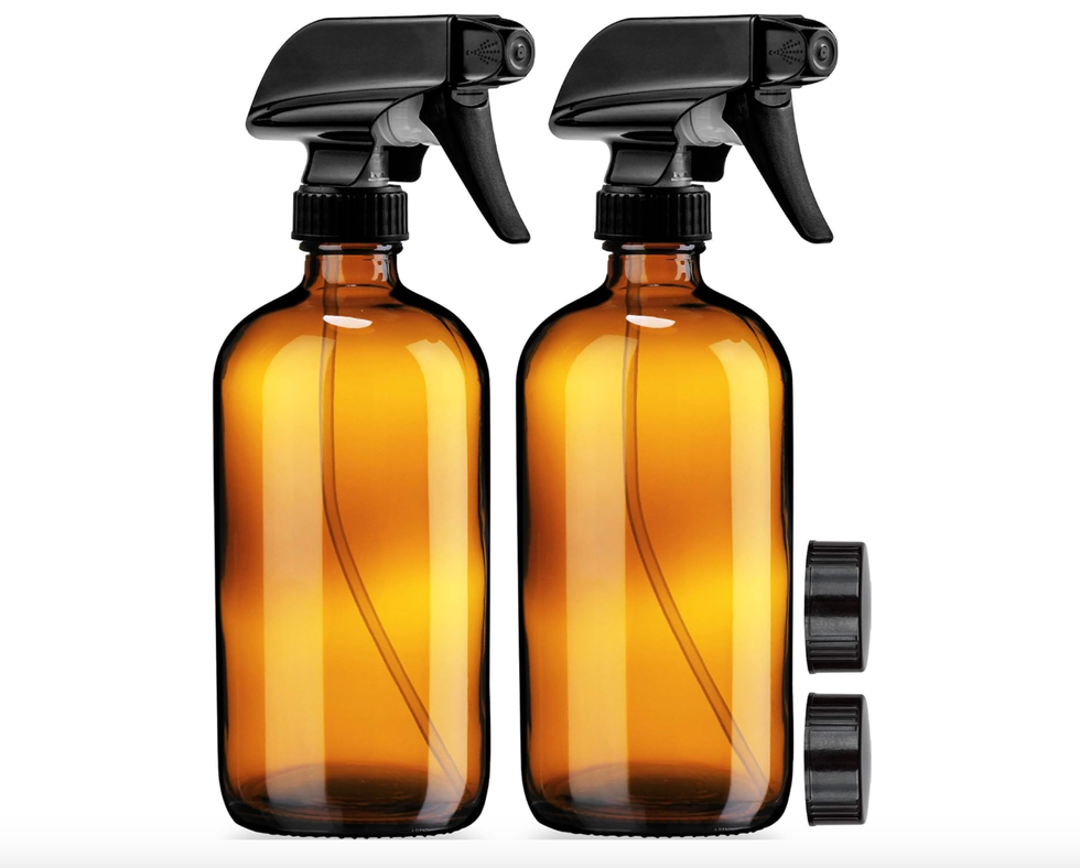 Amber Glass Spray Bottles