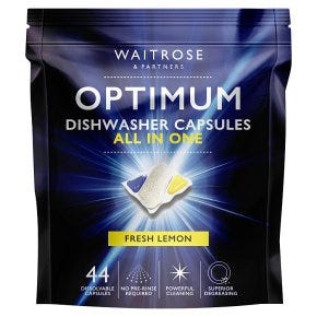 Optimum All in One Fresh Lemon Dishwashing Capsules