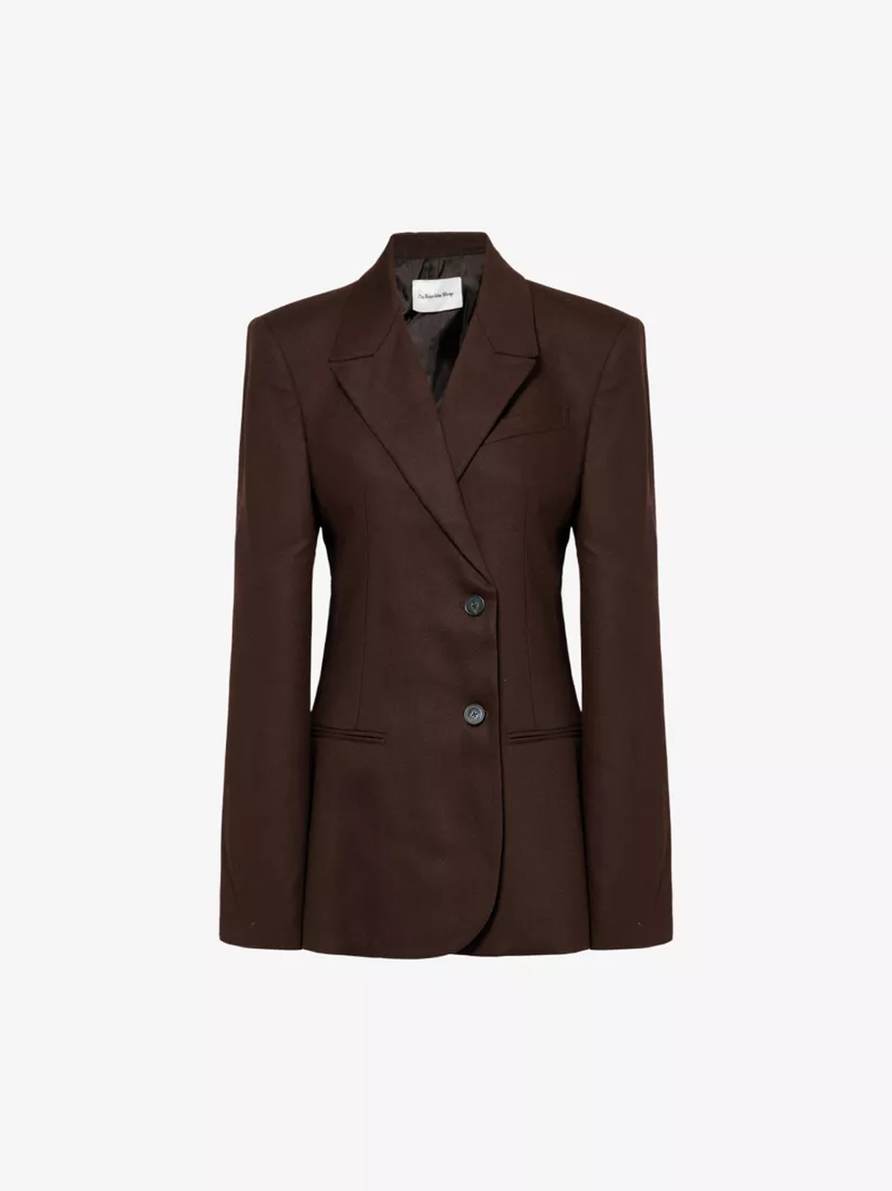 The Frankie Shop Morrison double-breasted regular-fit stretch-wool blazer