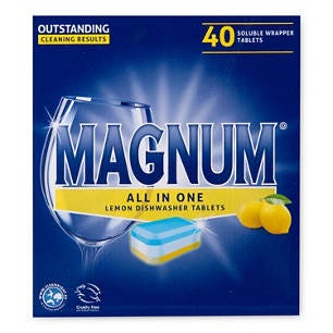 Magnum All in One Dishwasher Tablets