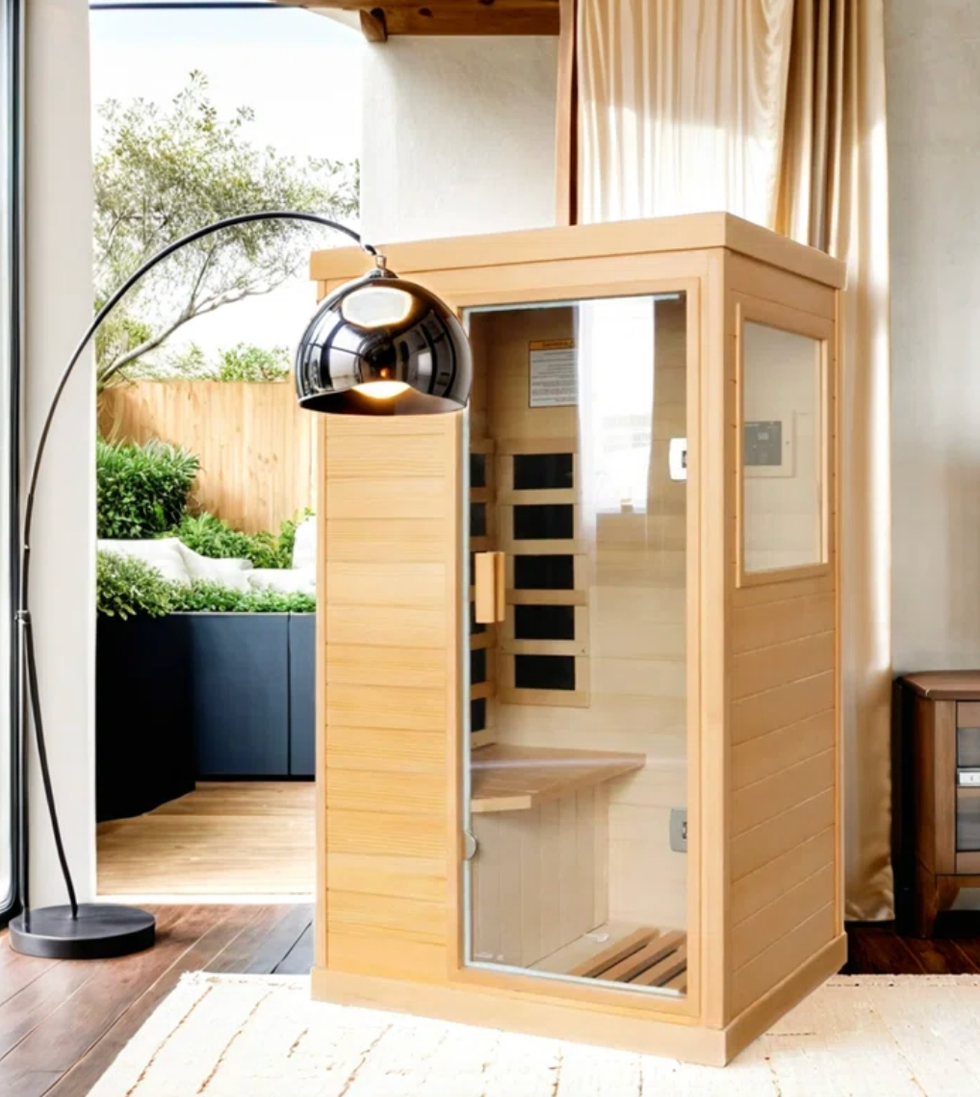 Infrared Wooden Single Sauna