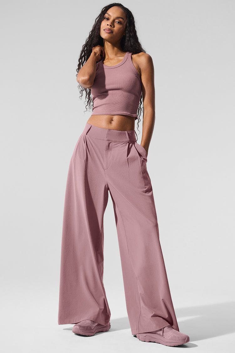 High-Waist Dreamscape Trouser