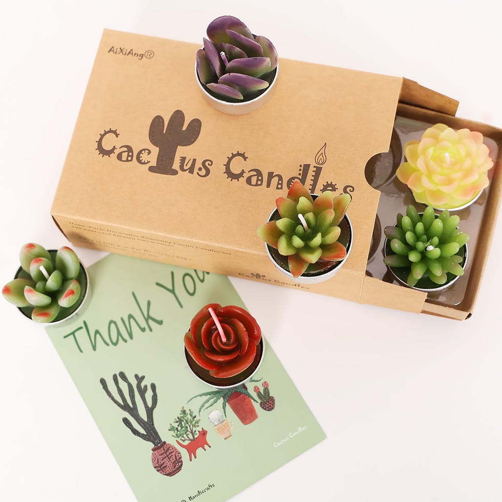 Cactus Tealight Candles 