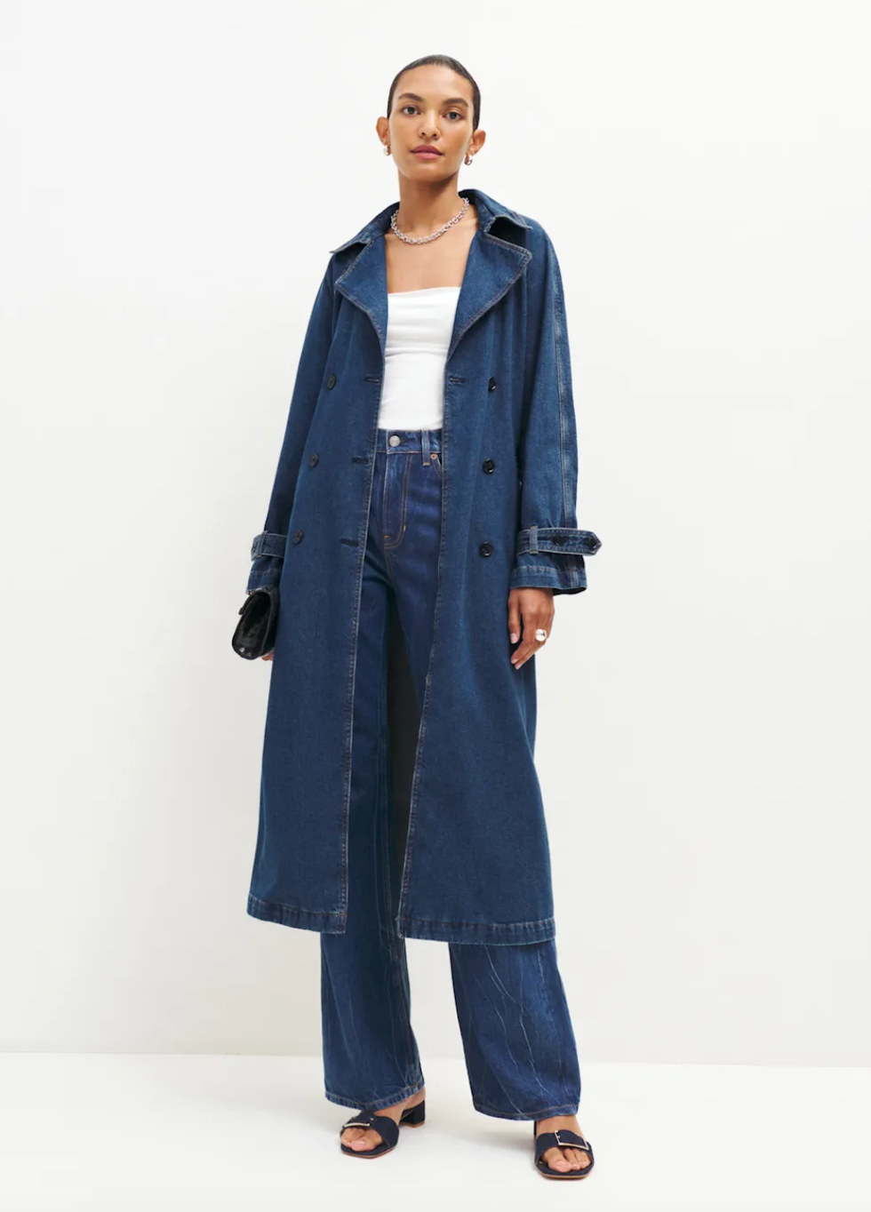 The Drop Women's Noa Trench Coat Curated On LTK