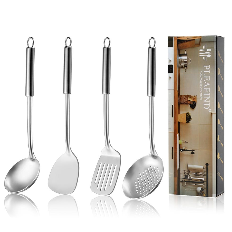 Utensilios de cocina de acero inoxidable