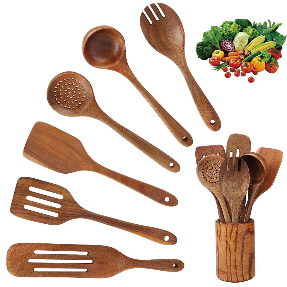 Utensilios de cocina de madera