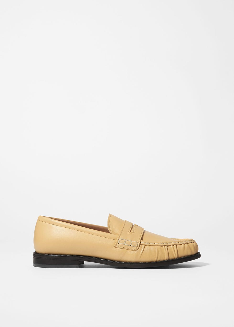 Suede Penny Loafers