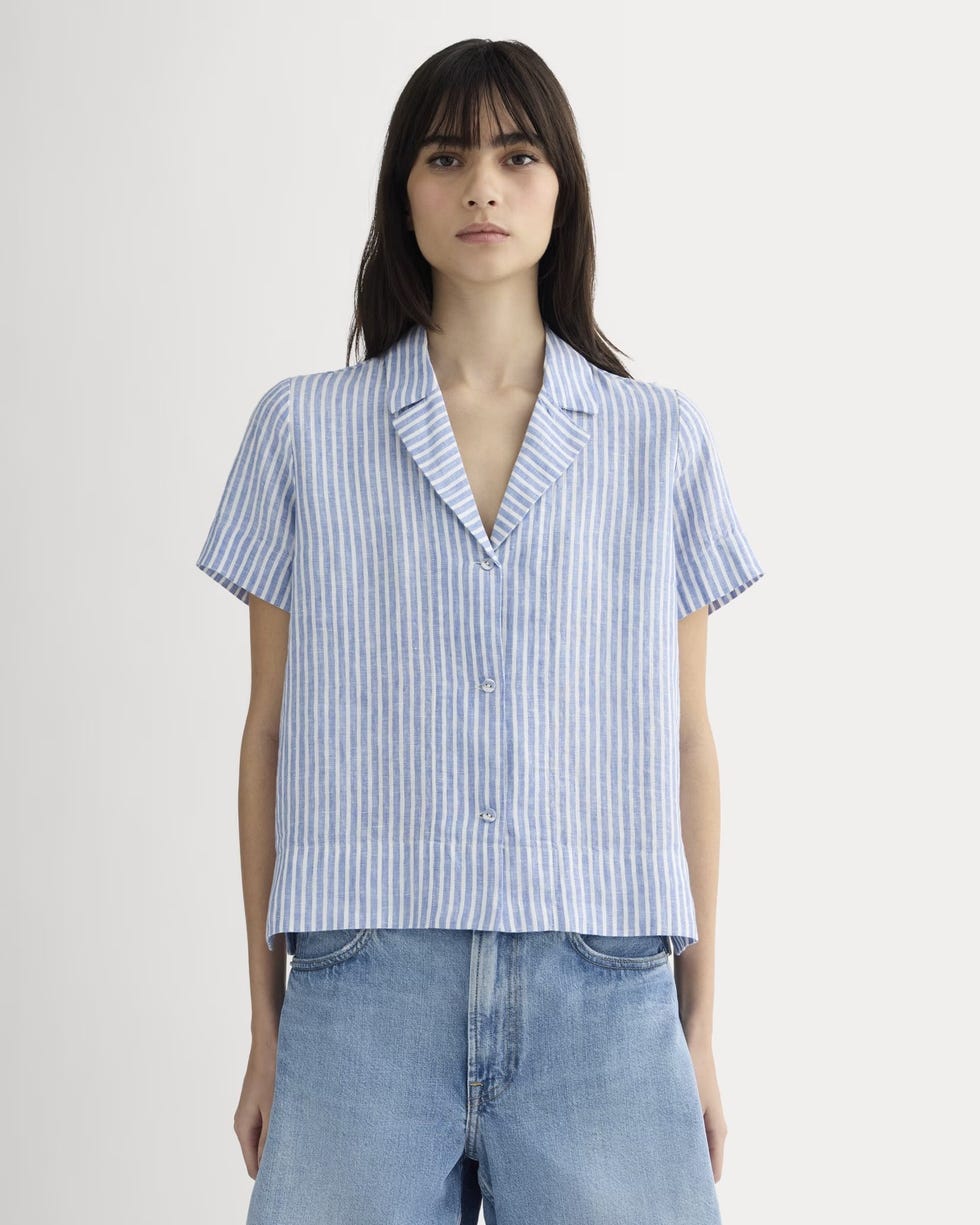 The Notch Shirt in Linen