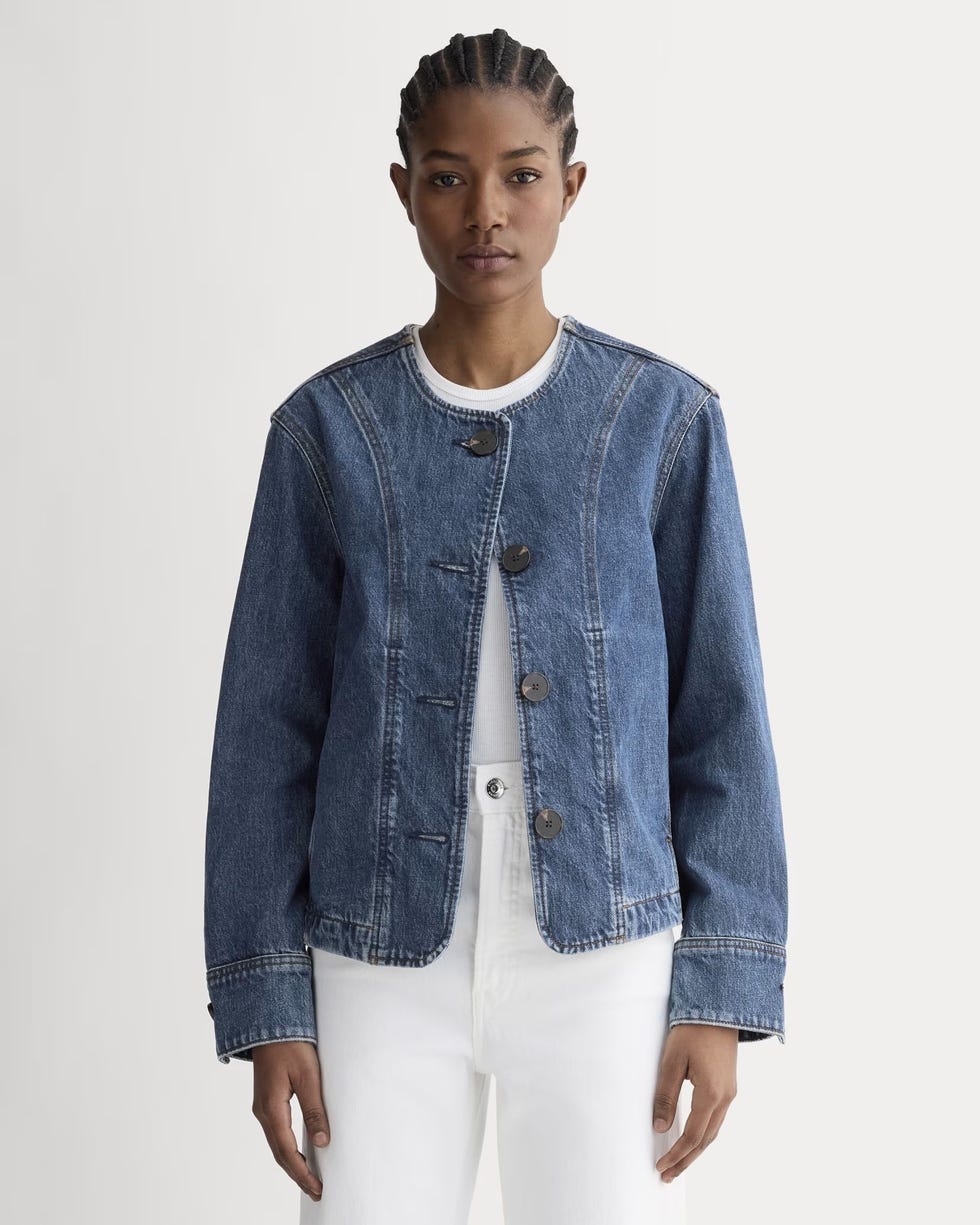 The Denim Barrel Jacket