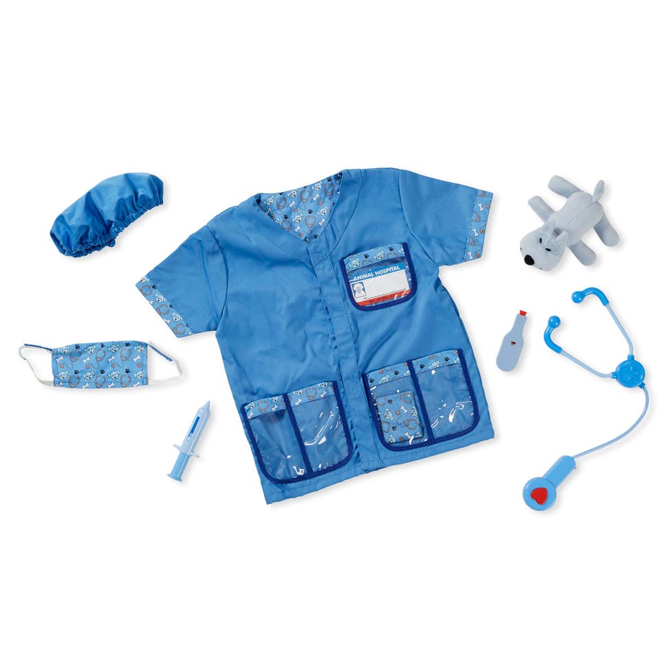 Kids Vet Costume Role Play Toys