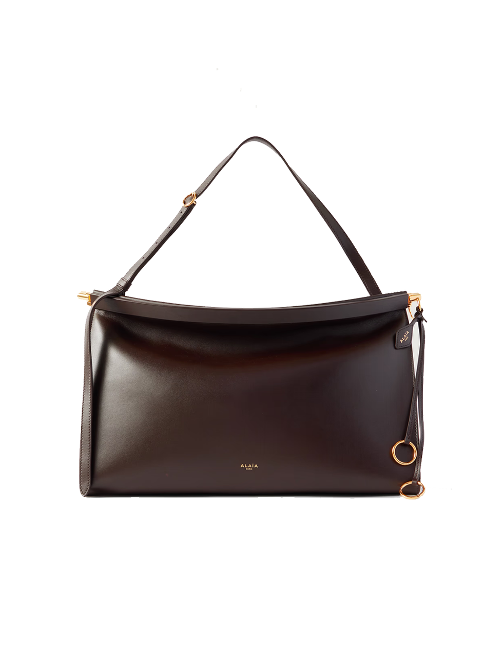 Alaïa Click large leather shoulder bag