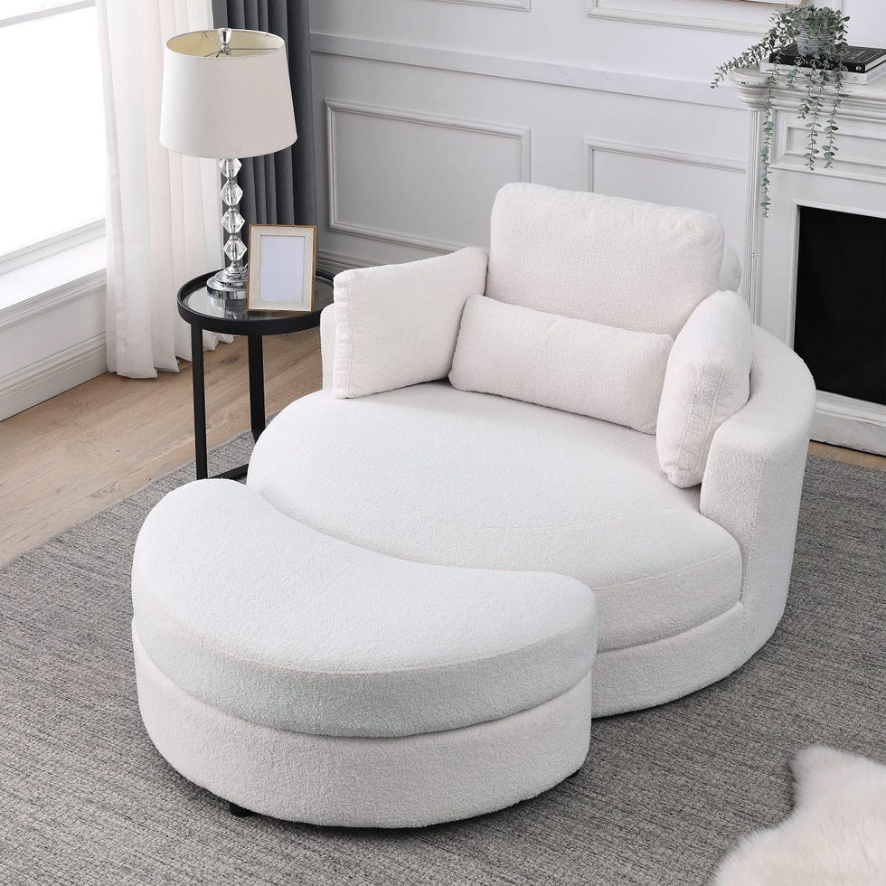 Barrel Swivel Chair