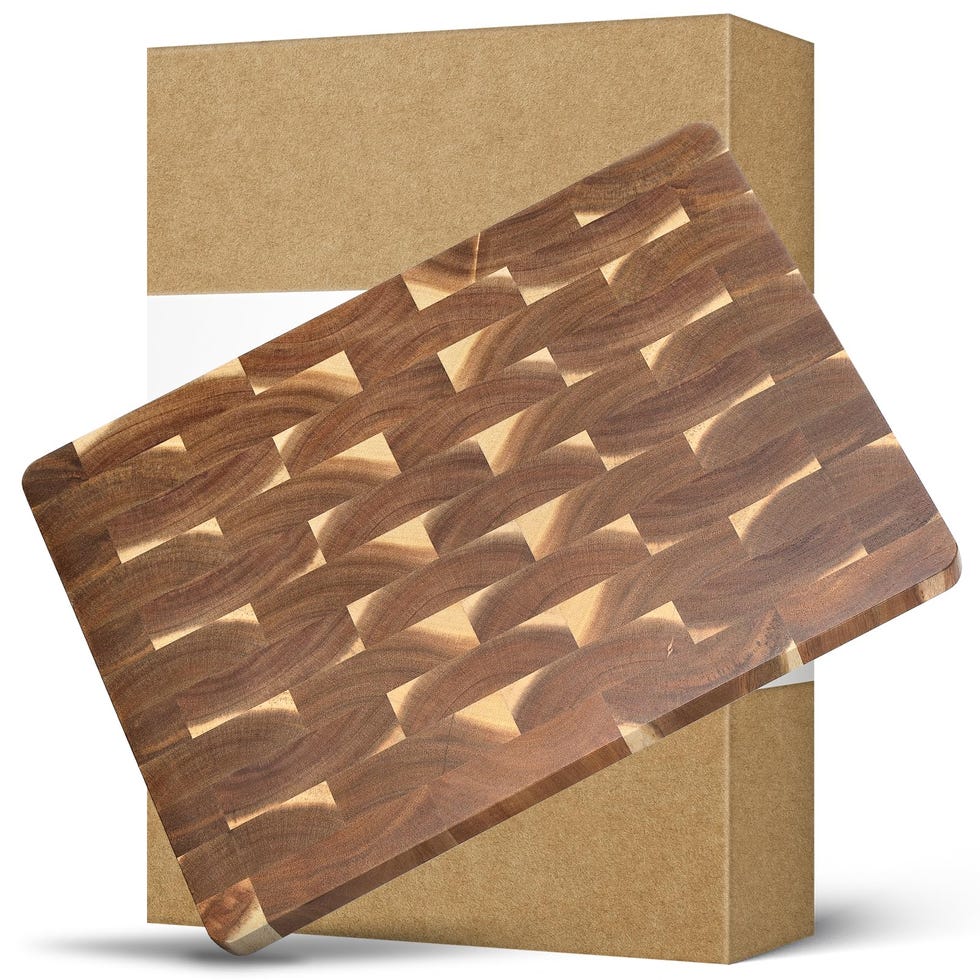 Tabla de cortar de madera de acacia