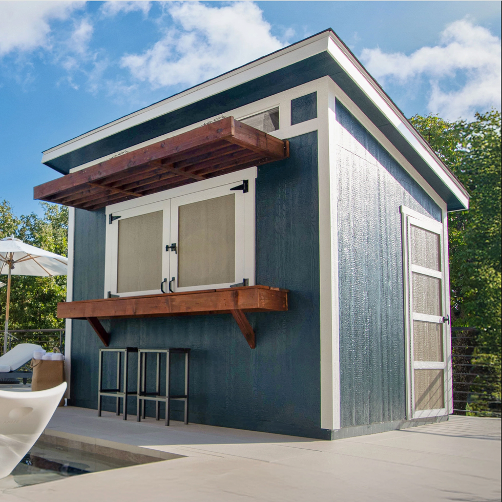 Yardline Solara 10’ x 8’ Wood Bar Shed