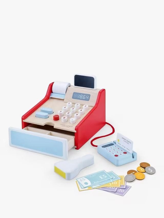Wooden Cash Register