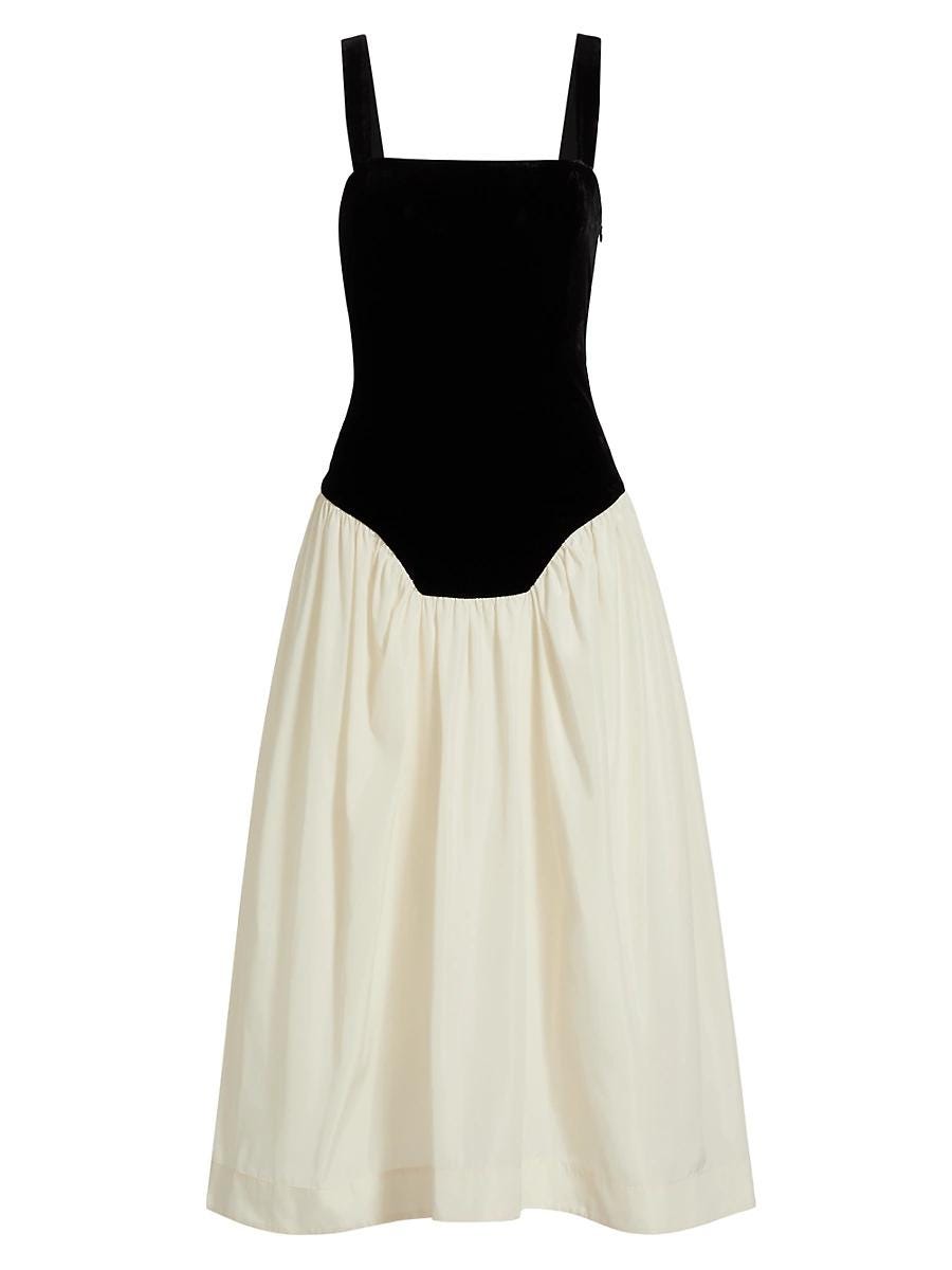 Georgina Two-Tone Dress 