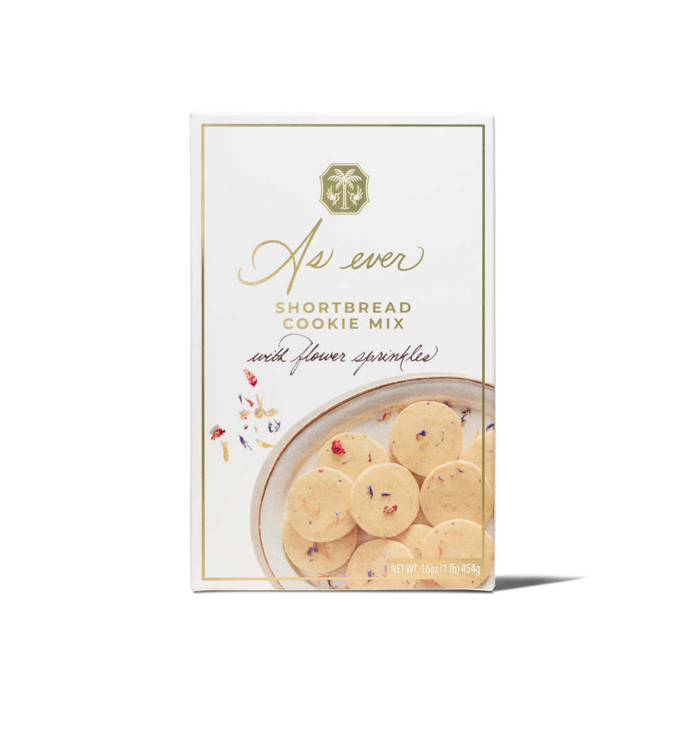 Shortbread Cookie Mix with Flower Sprinkles