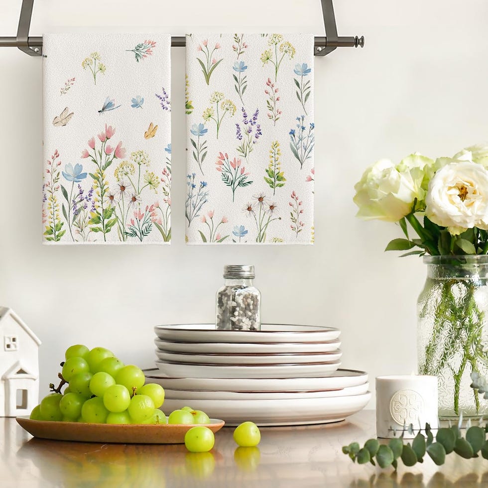 Floral Kitchen Towels