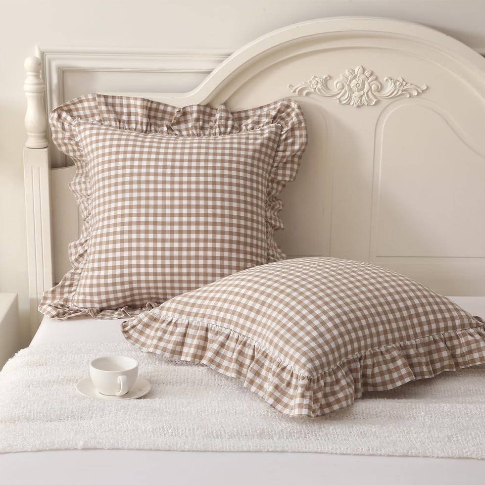 Ruffled Throw Pillow Covers