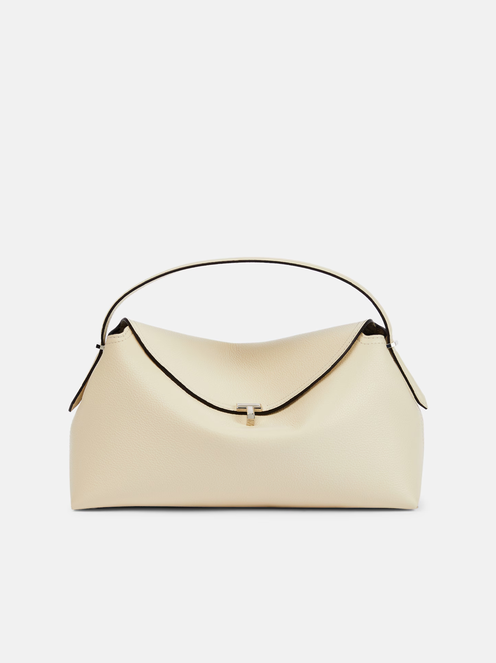Toteme T-lock medium leather tote bag