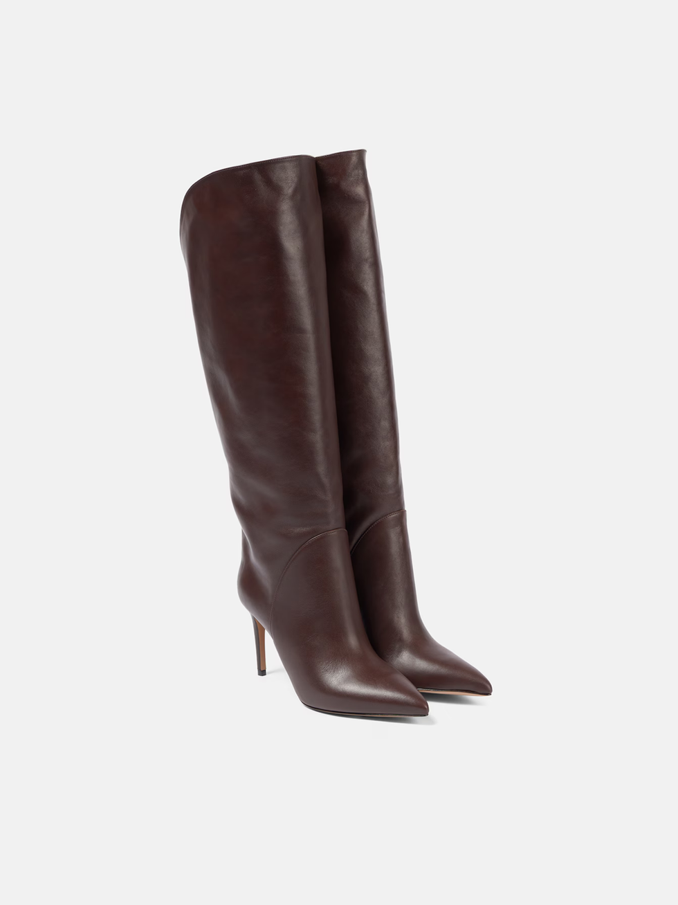 Paris Texas Gaia 85 leather knee-high boots