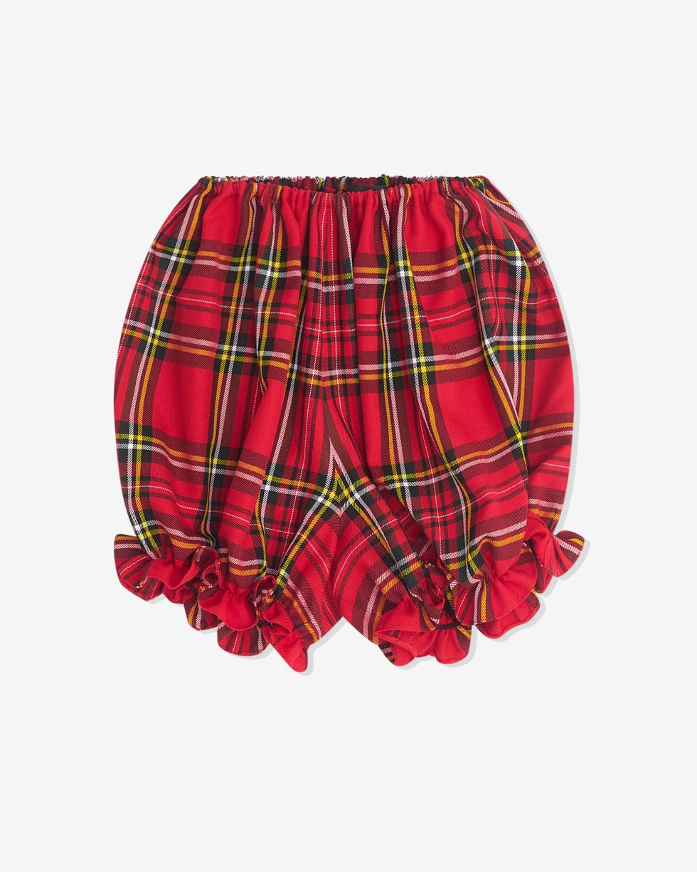 Bloomers Red Tartan