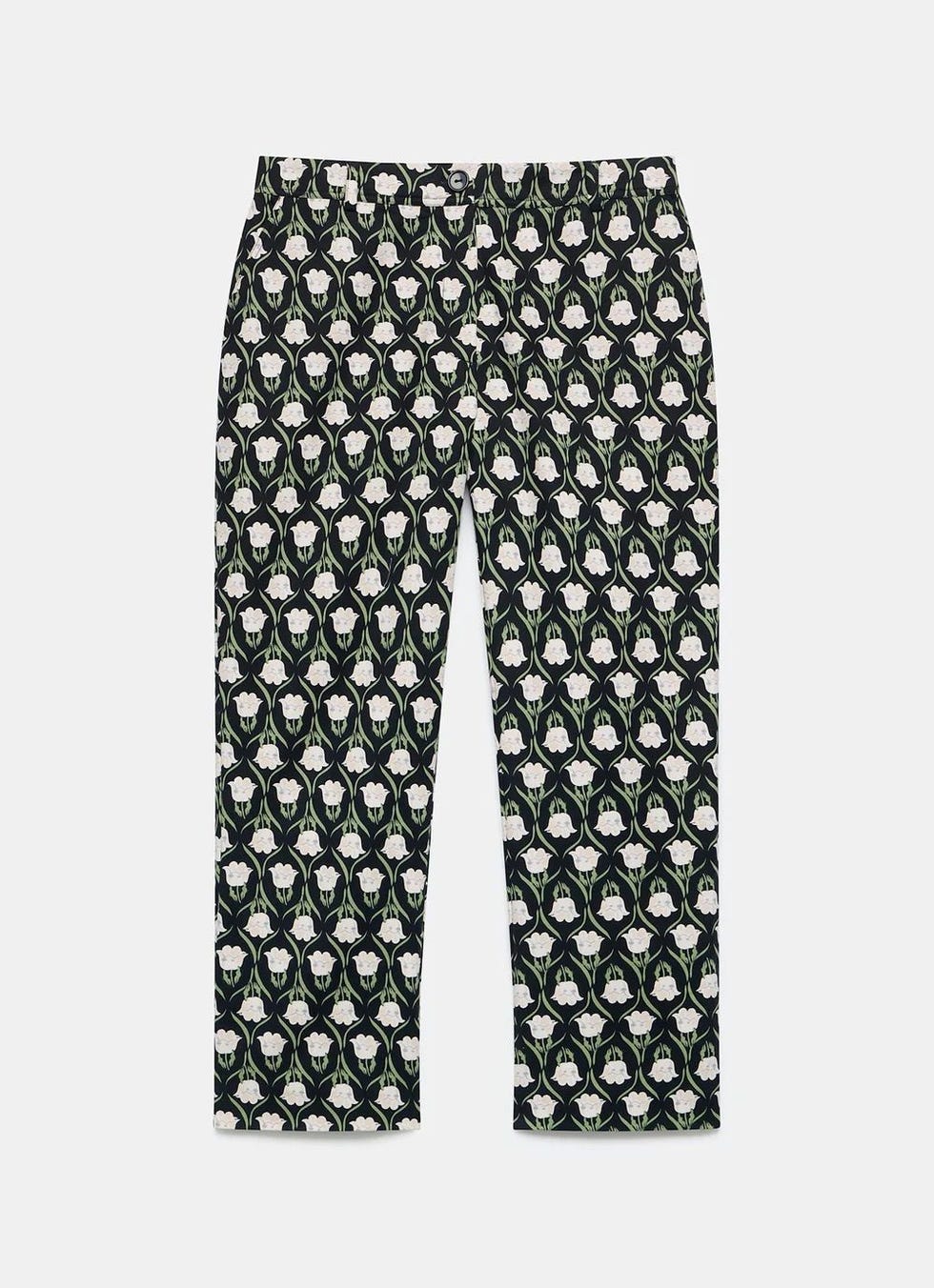Floral Capri Pants