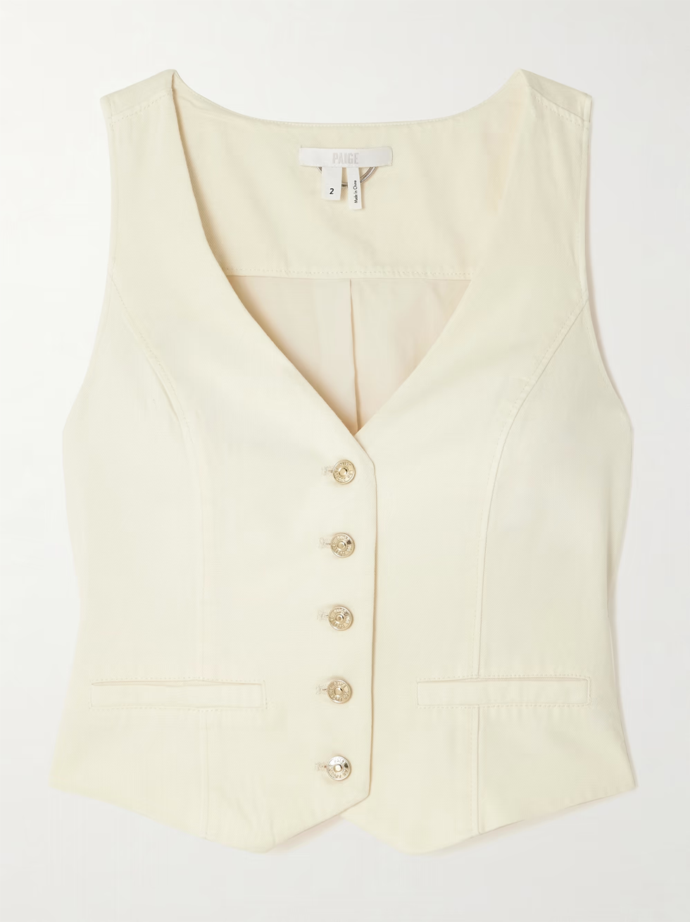 Paige Antonella denim vest